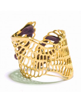 Anillo de ala dorada